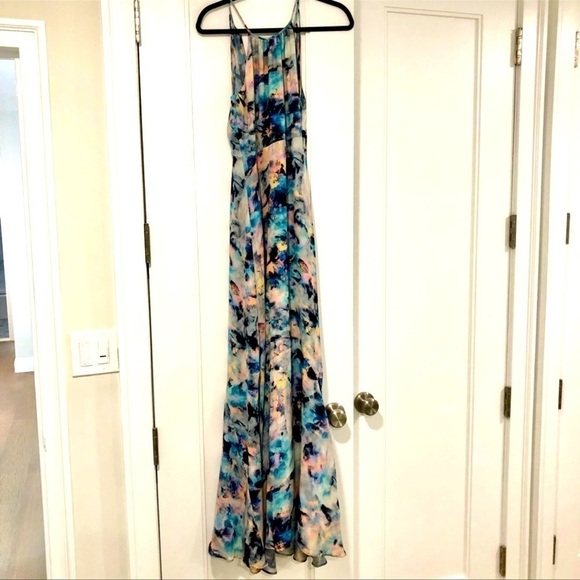 PARKER Revolve Grady Maxi Dress in Floreale watercolor boho dress size S - Picture 8 of 14
